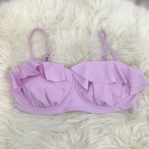 Light Lavender Bikini Top NWOT